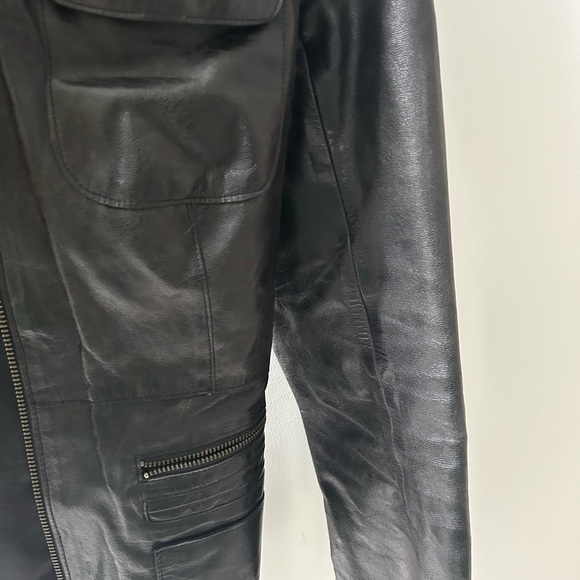 Anonymous By John Carlisle Leather Jacket - Picture 3 of 7